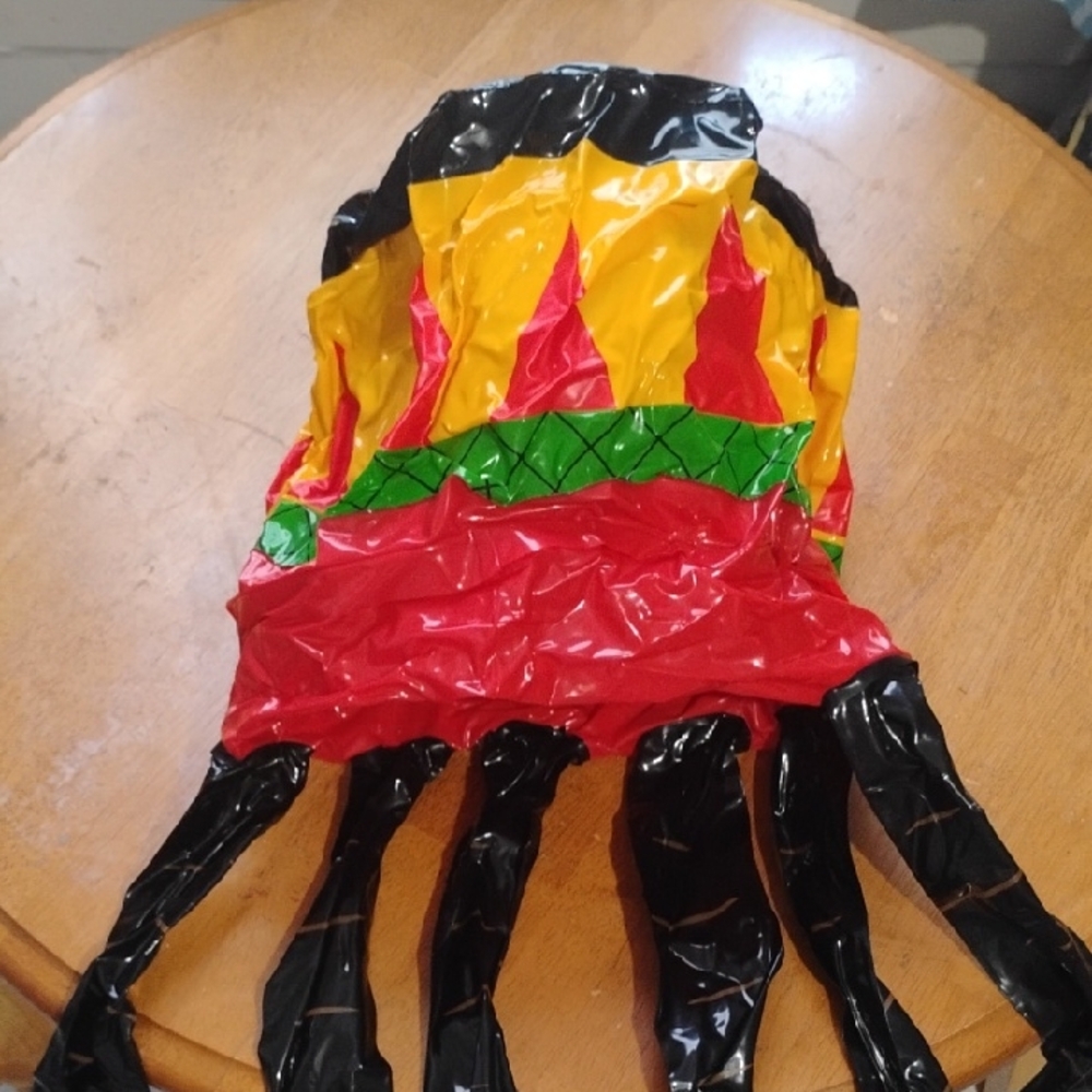 Vibrant Men's Halloween Octopus Hat